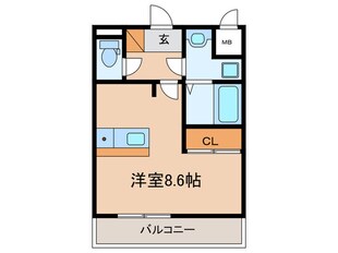 宇治小倉町共同住宅の物件間取画像